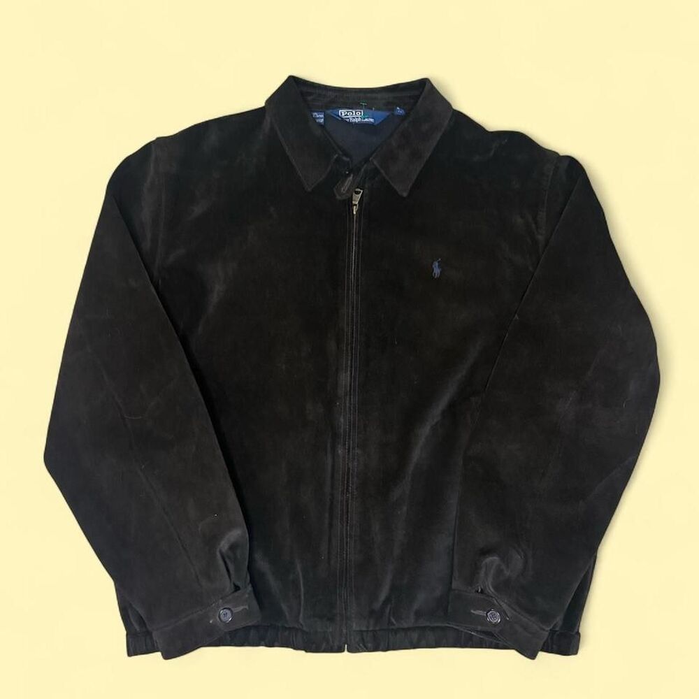 Polo Ralph Lauren Suede Full Zip Jacket -Men's
